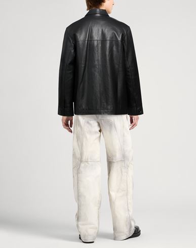 Man Jacket Black Size 42 Lambskin