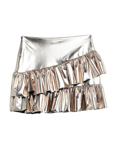 Relish Kid Girl Kids' skirt Platinum Size 10 Polyester, Elastane