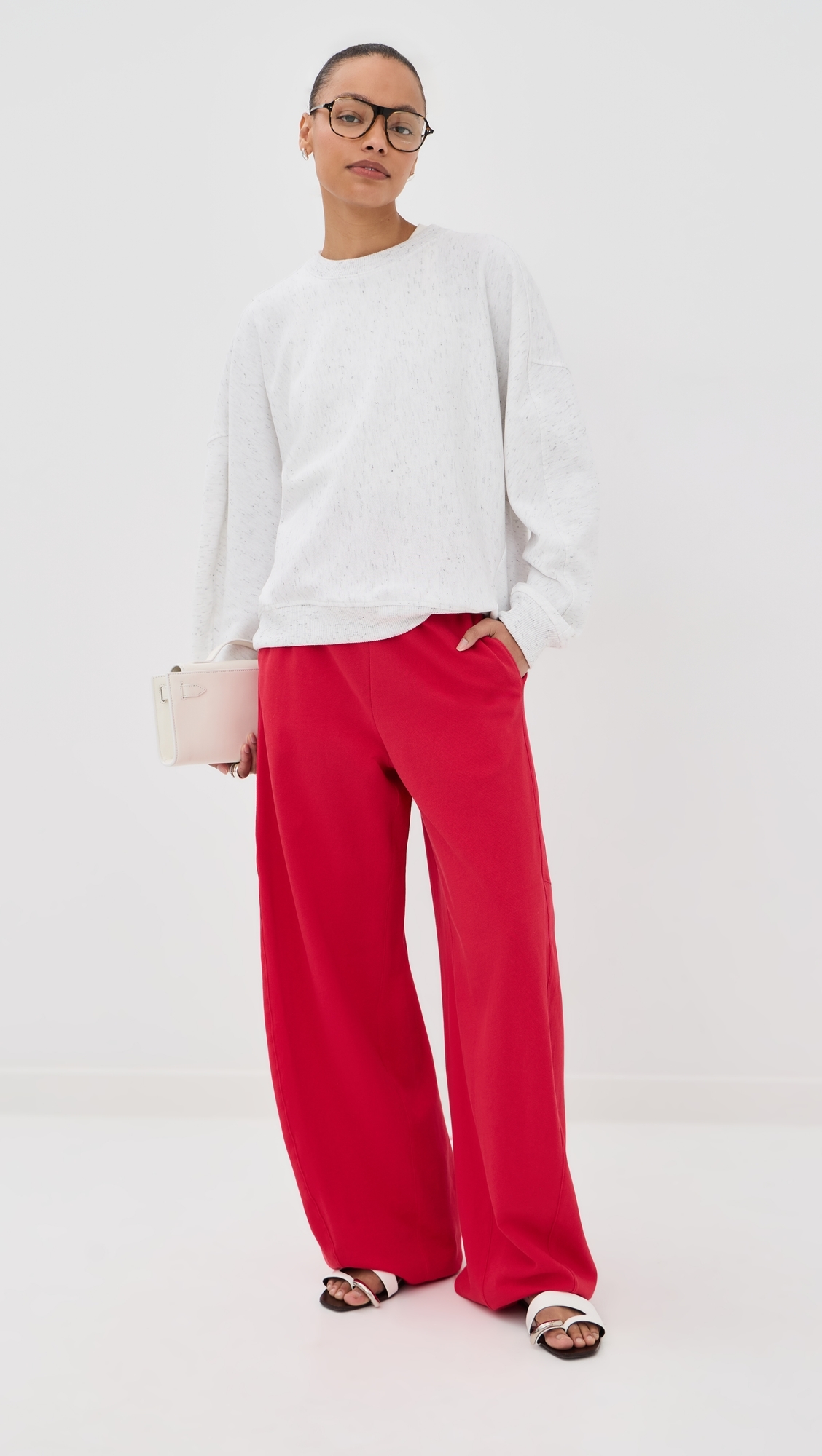 Lightweight Sweatshirting Winslow Pants Red 
