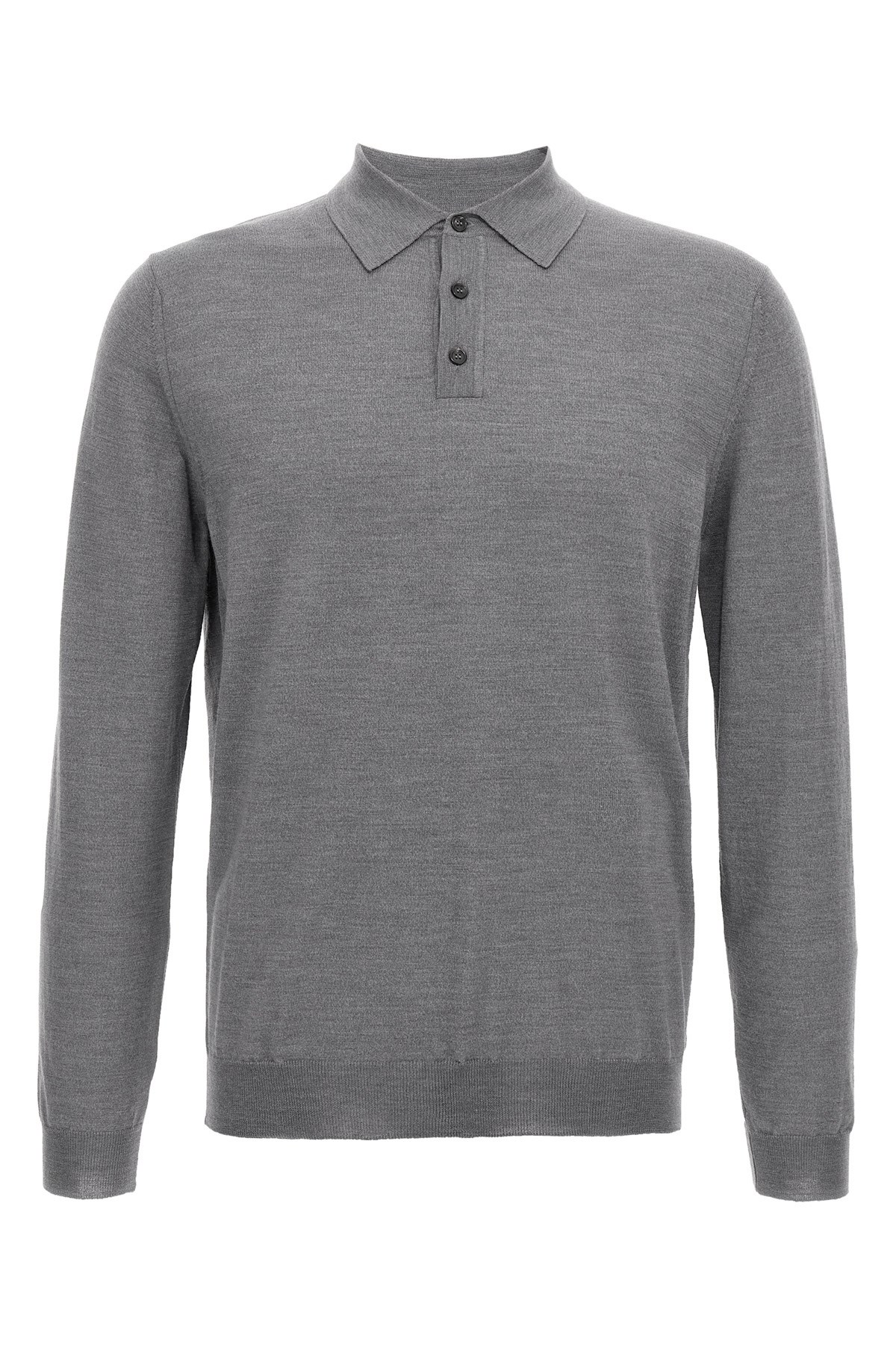 Virgin Wool Polo Shirt