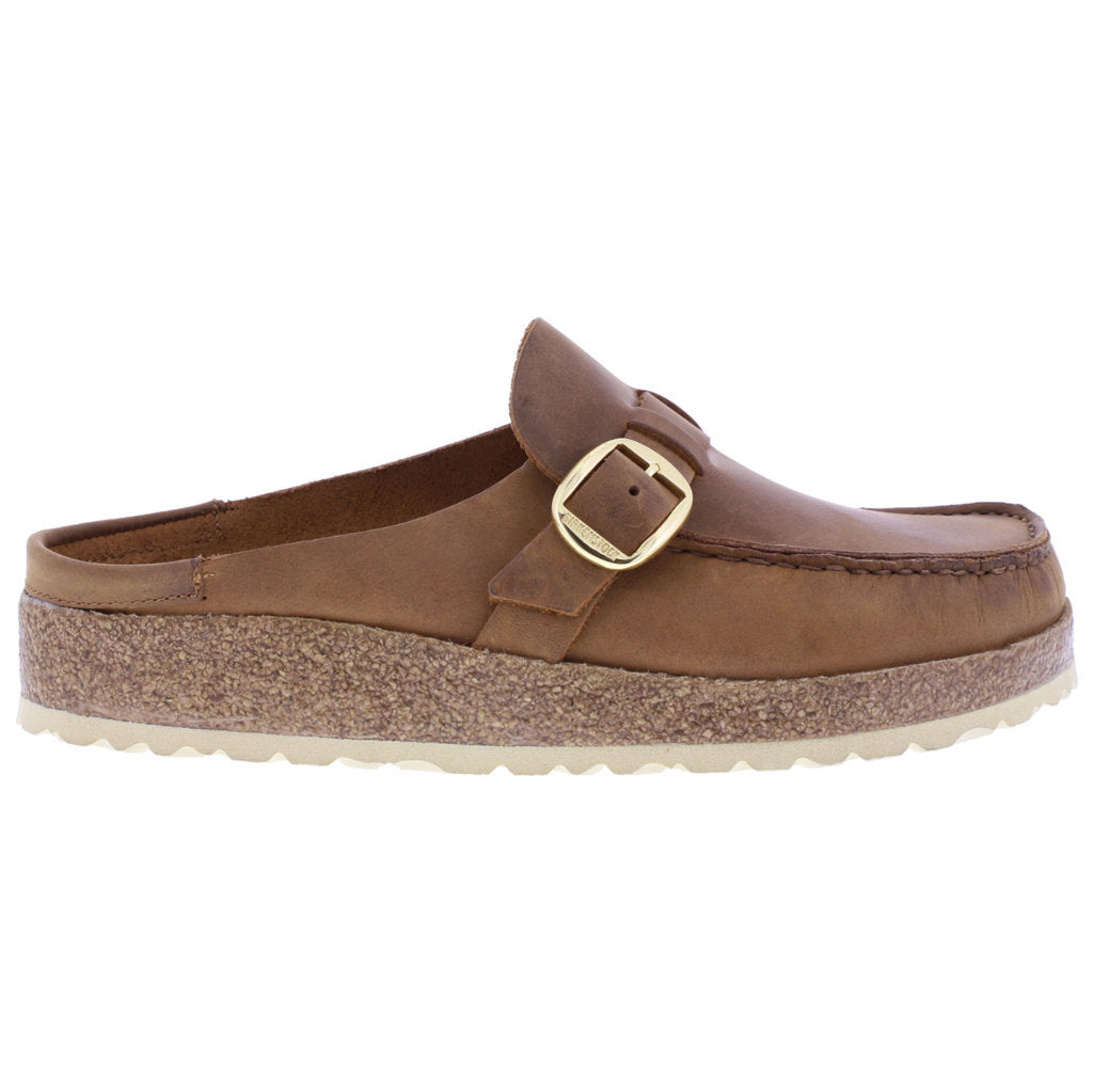 Unisex Buckley Natural Leather Oiled Cognac