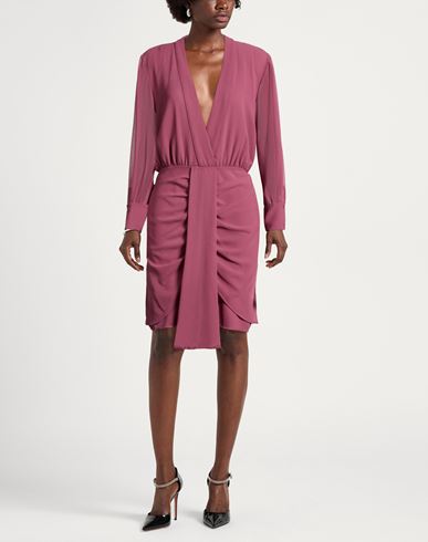 Woman Mini dress Mauve Size M Polyester