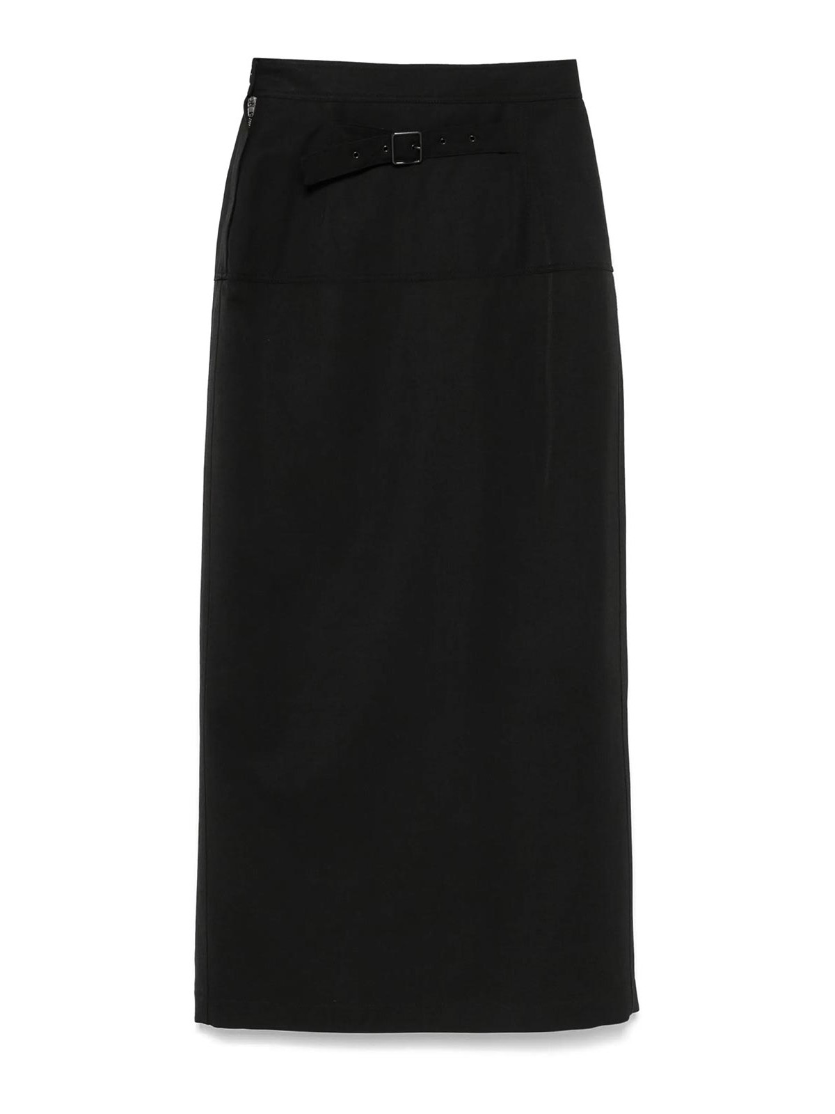 Slited Midi Skirt