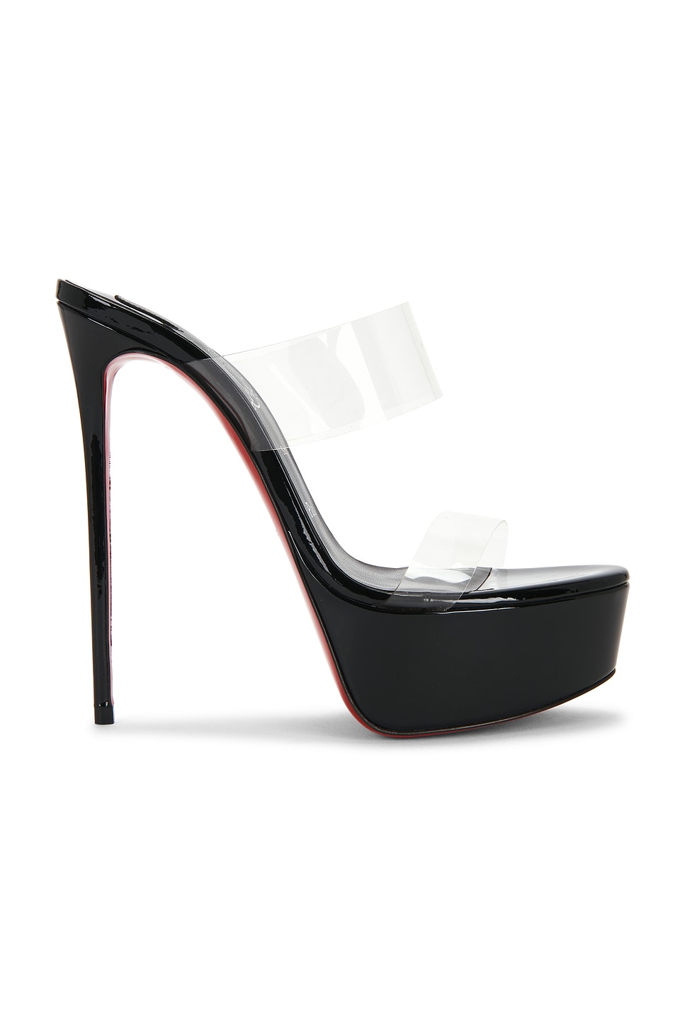 Christian Louboutin Just Nothing Alta 150 Platform Sandal in Black - Black. 36.5 also