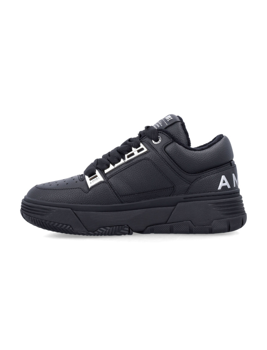 Black Logo Sneakers