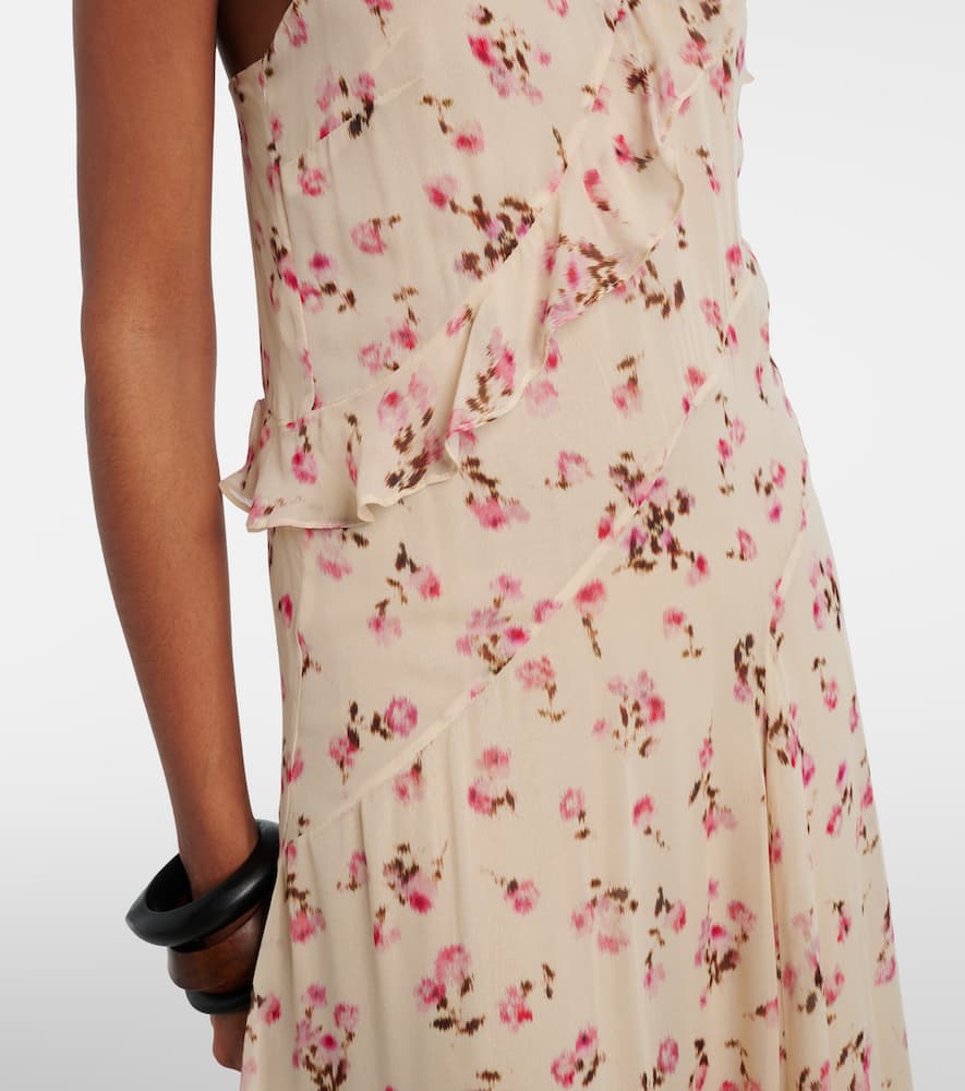 Luxie floral midi dress