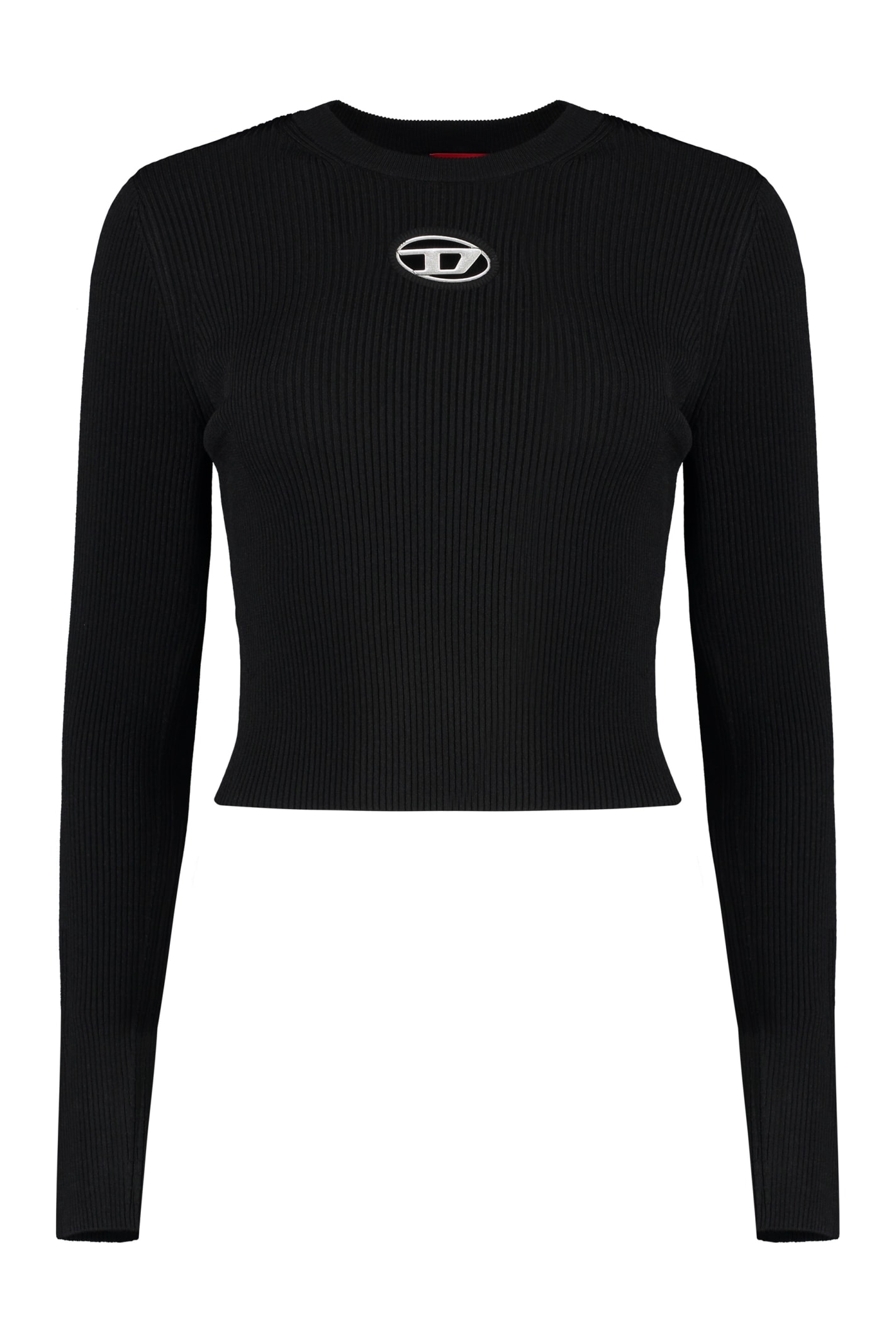 Logo Print Long Sleeve Top