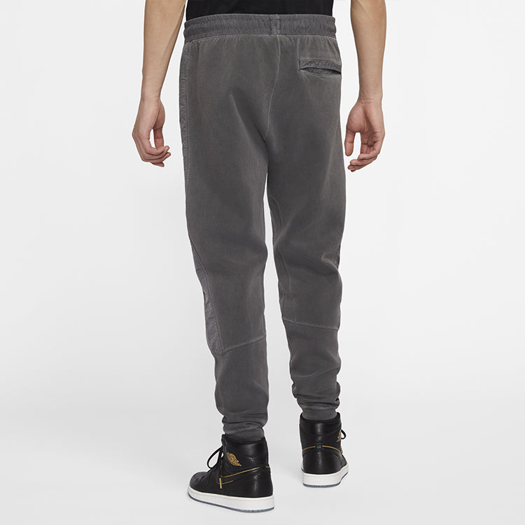 Air 23 Engineered Casual Sports Knit Long Pants Black