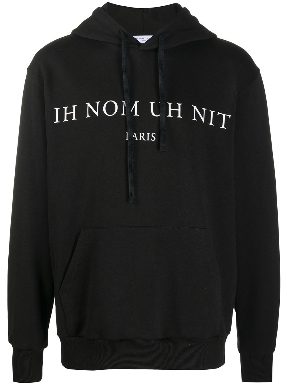 Logo hooded sweatshirt - Black