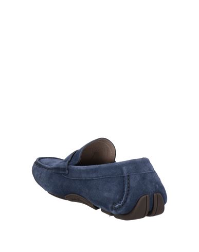 Ferragamo Man Loafers Navy Size 7 Leather