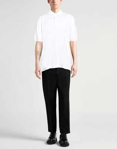 Man Polo shirt White Size 50 Cotton