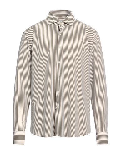 Next Man Shirt Military green Size 17 ½ Polyamide, Elastane