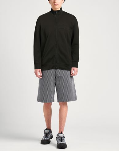 Man Sweatshirt Military green Size S Cotton, Polyester