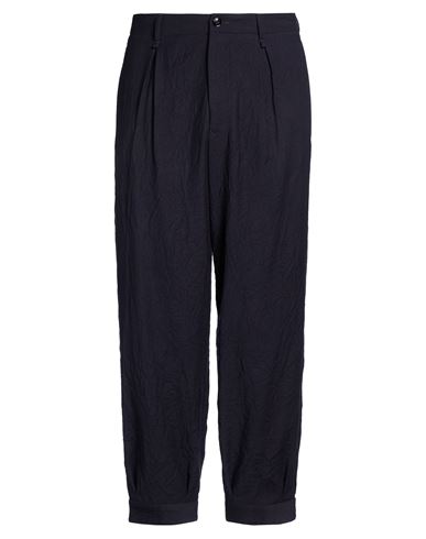 Man Pants Midnight blue Size 38 Virgin Wool
