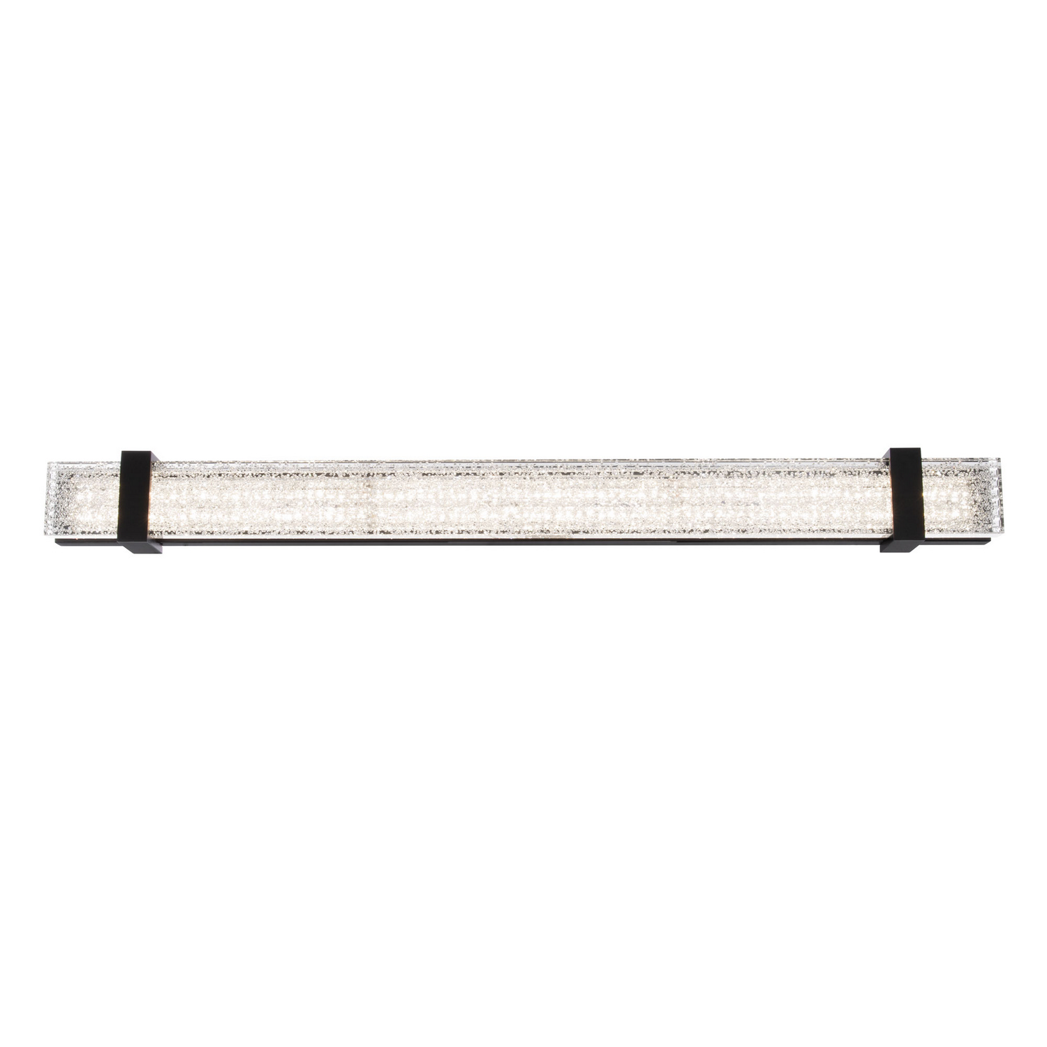 Verandah 1-Light LED Bathroom Vanity Light in Black