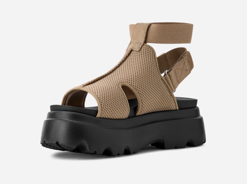 ® Women's Celeste Textile Sandals in Sand