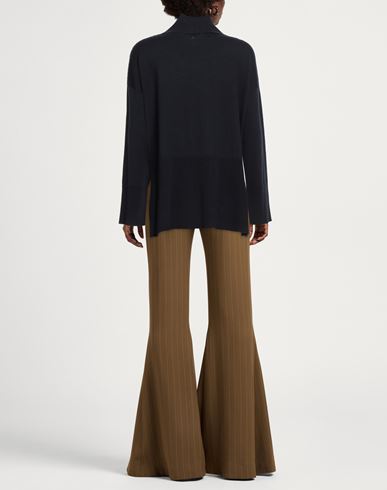 Woman Turtleneck Midnight blue Size 4 Wool
