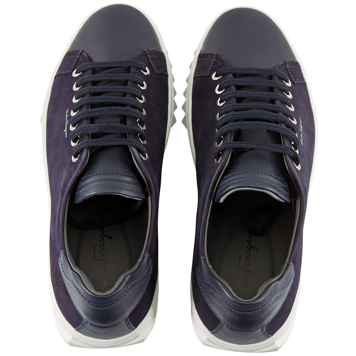 Mens Cube Suede & Leather Low-top Sneakers