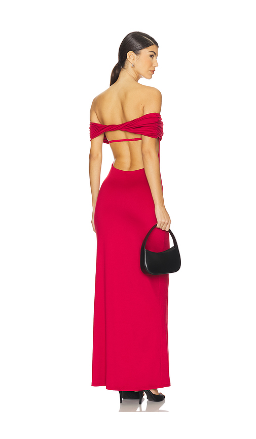 NIA Evangeline Dress in Red. - XS also in L, M