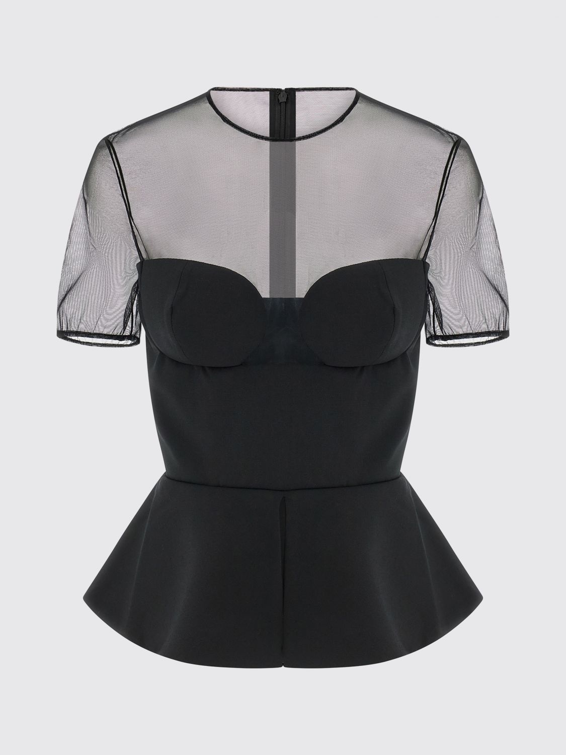 Top Woman color Black