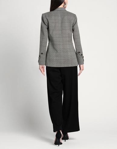 Woman Blazer Grey Size 4 Polyester, Viscose, Elastane