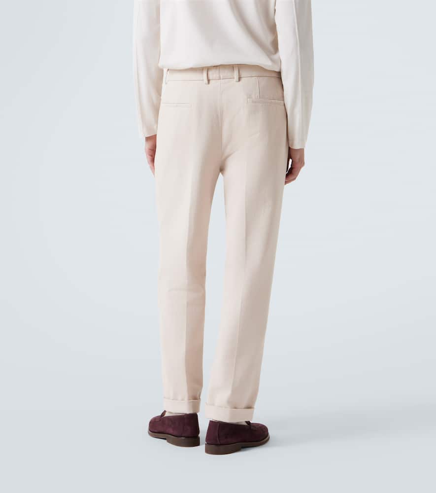 Cotton chinos