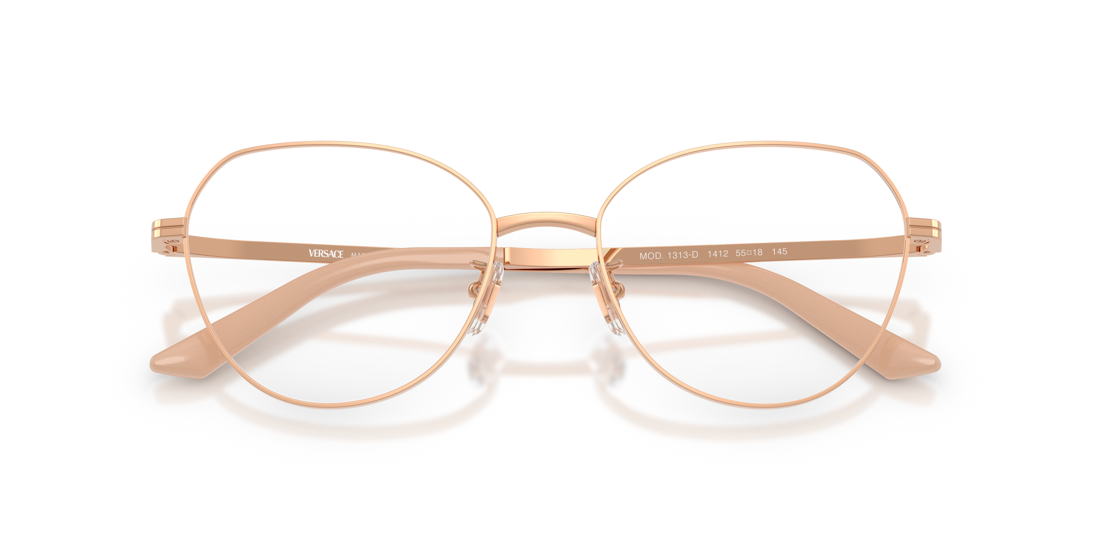 Versace Woman Versace VE1313D 1412 Optical frames Metal Gold Pantos Norma