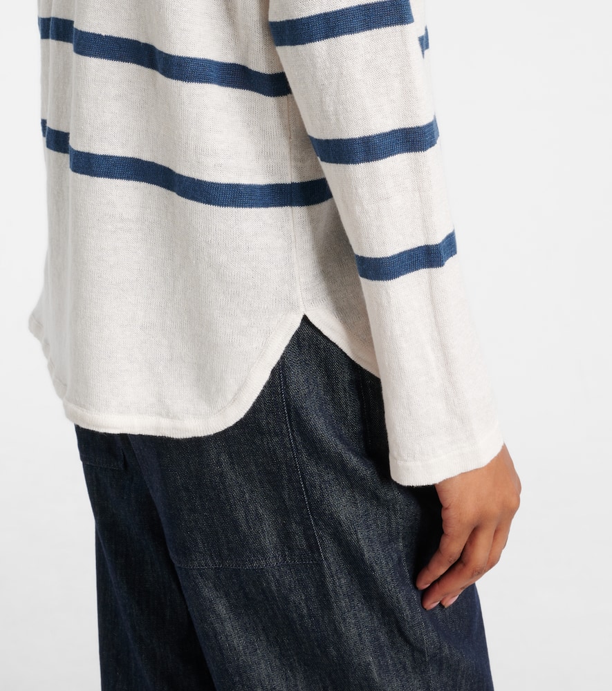 Ombre linen sweater