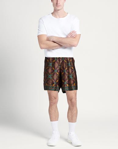 Man Shorts & Bermuda Shorts Black Size XL Silk