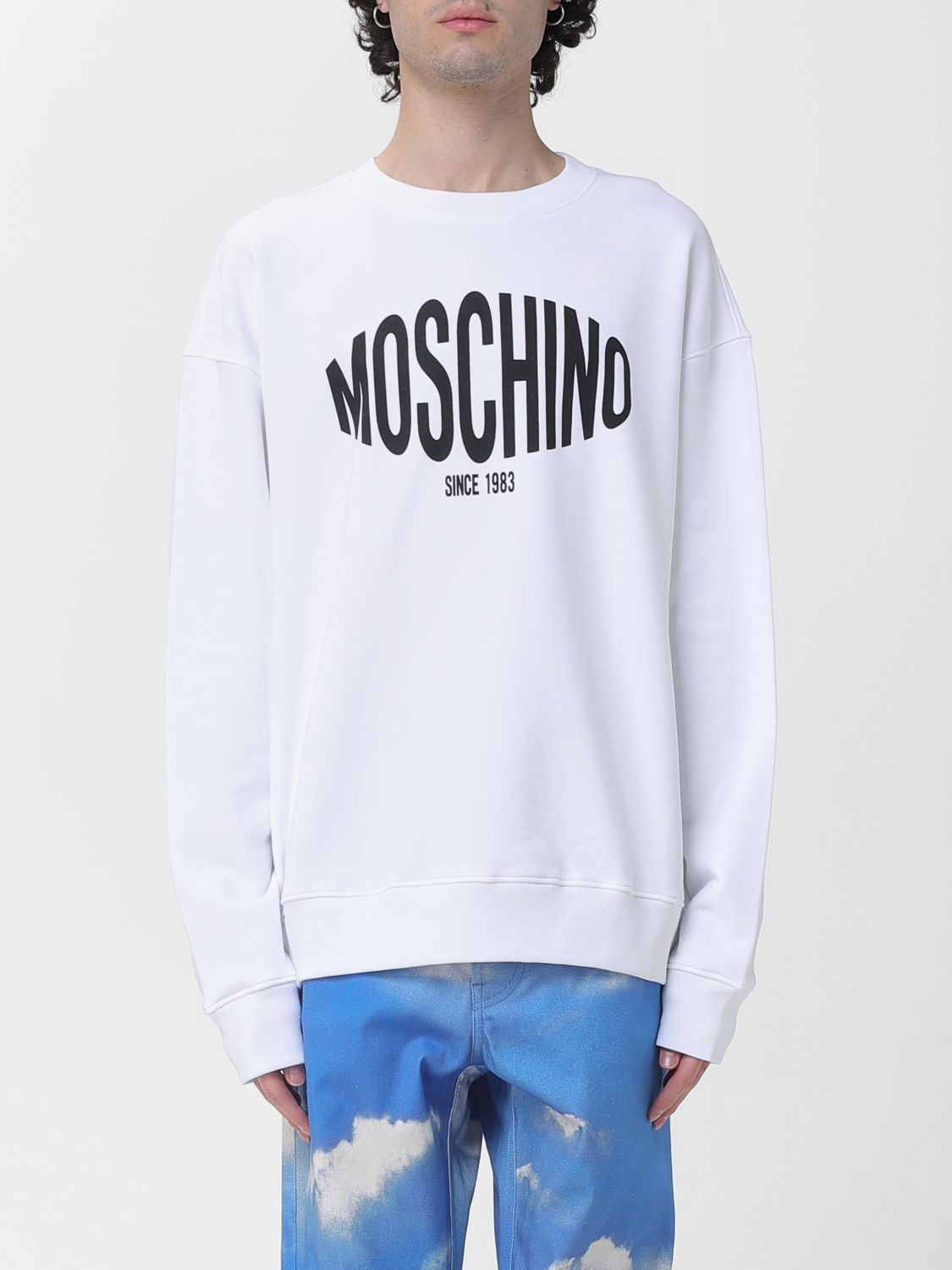 Sweatshirt Men color White