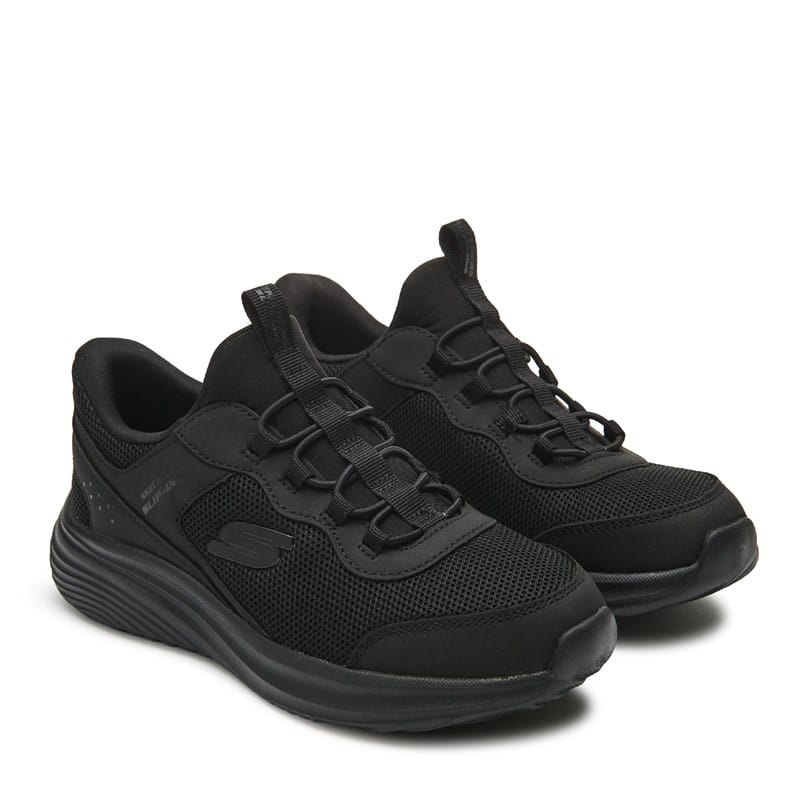 Kids' Slip-Ins Bounder Sneaker Little/Big Kid Shoes (Black Mono)