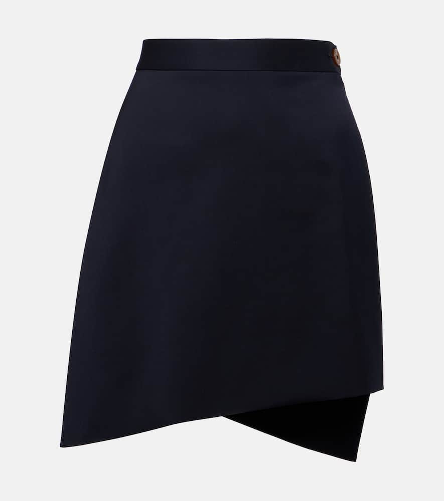 Infinity virgin wool miniskirt