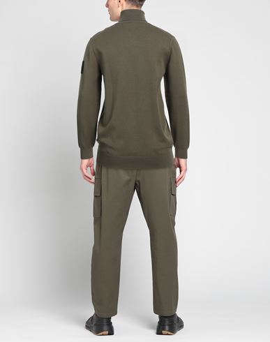 Man Turtleneck Military green