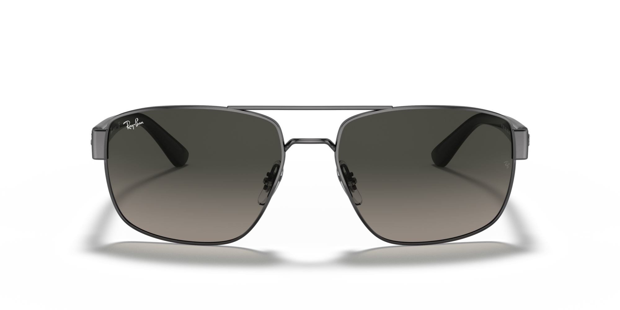 Ray - Ban Man Ray - Ban RB3663 004/71 Sunglasses Metal Grey Grey Geometric Normal Shaded