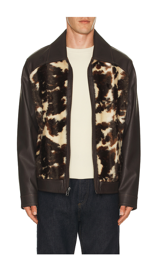 Unreal Fur Yellowstone Jacket in Cow. S also in L, XL/1X