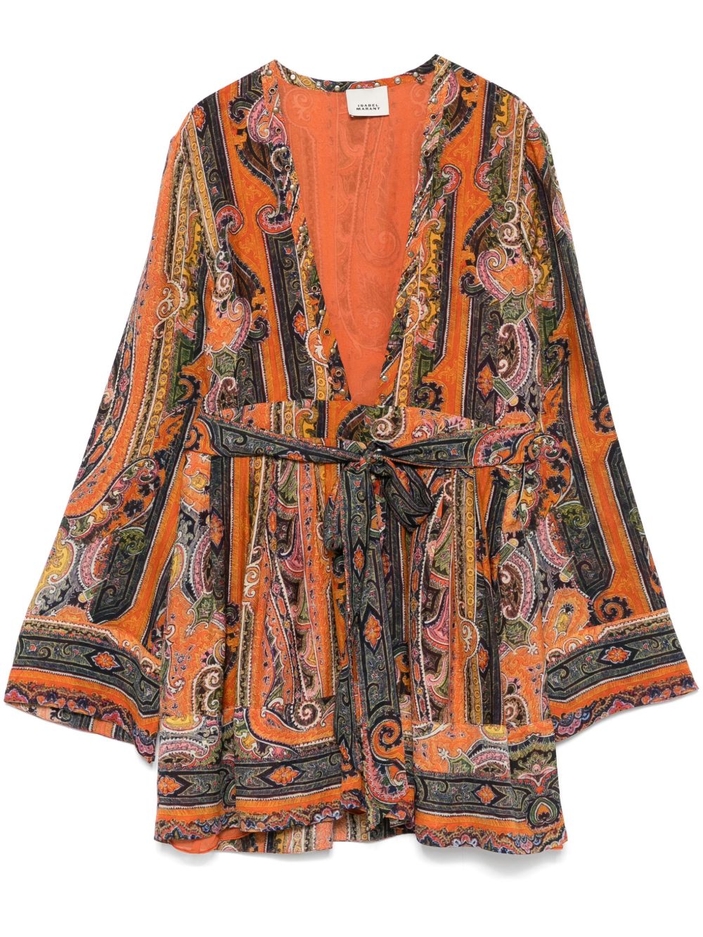 ISABEL MARANT Morgane mini dress - Orange
