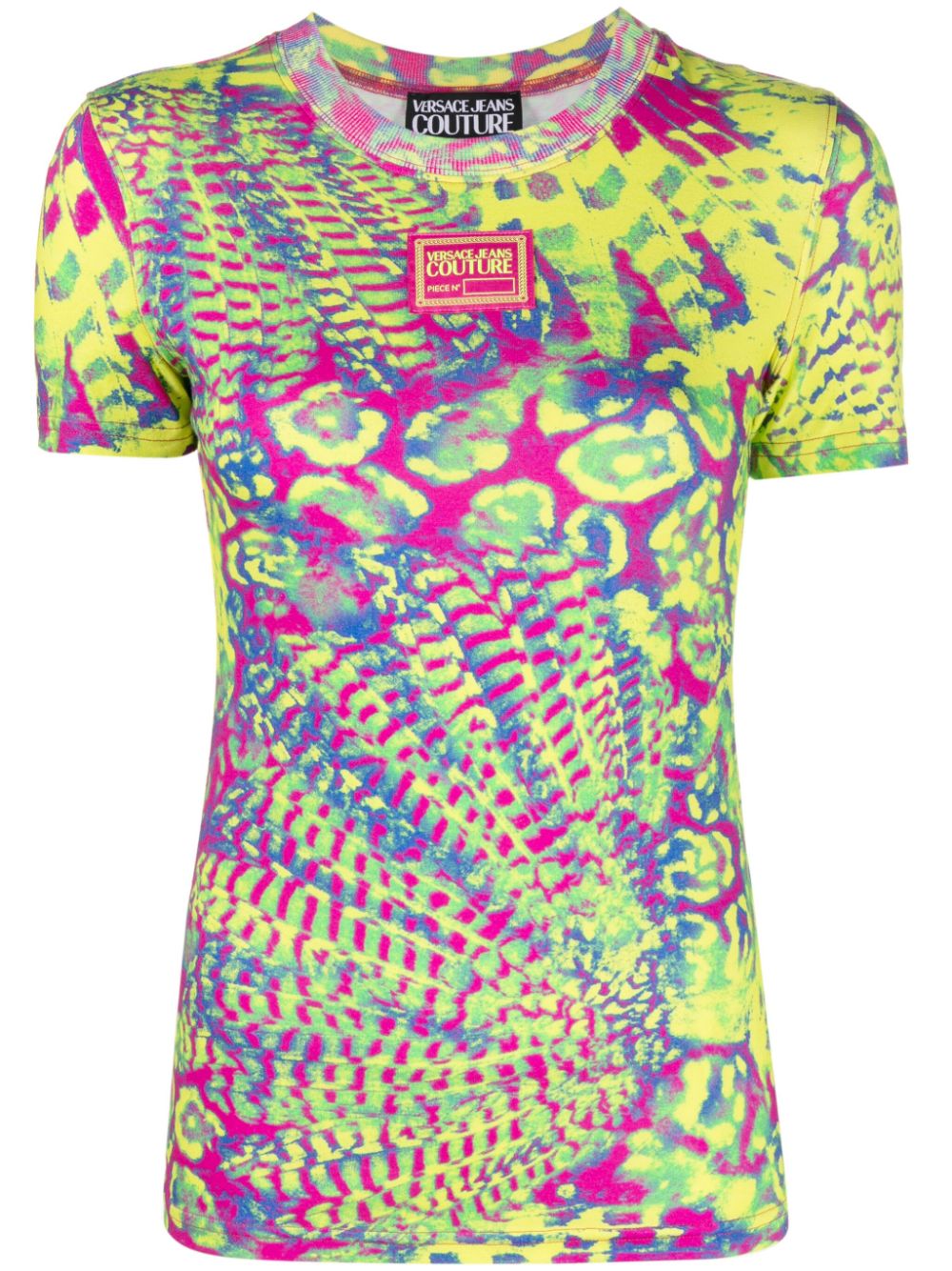 Printed cotton T-shirt - Pink