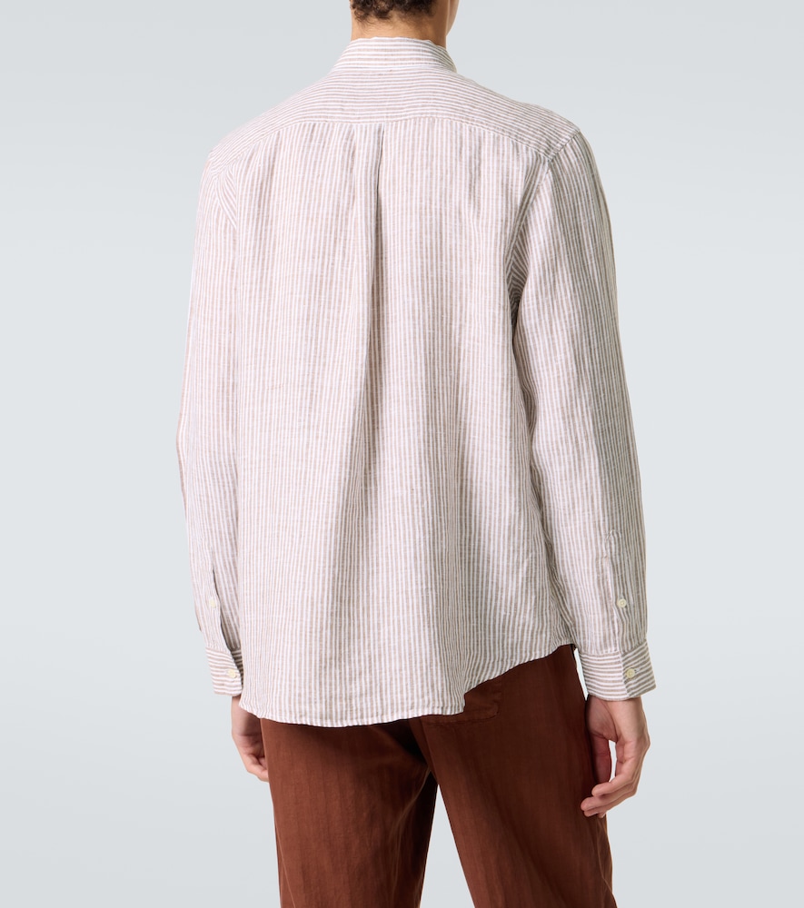 Telles striped linen shirt