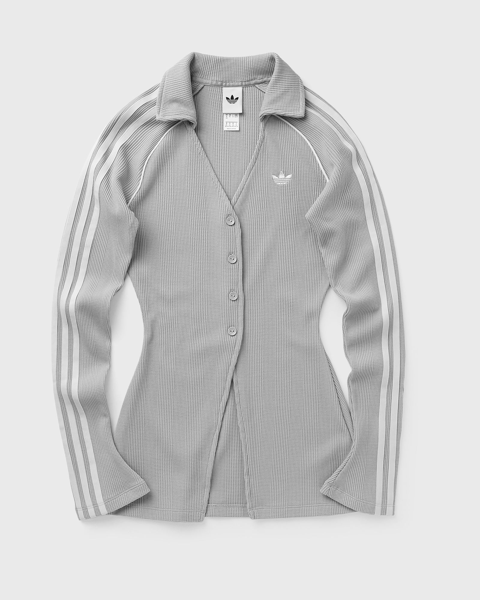 BUTTON DOWN TOP grey female Longsleeves now available at BSTN