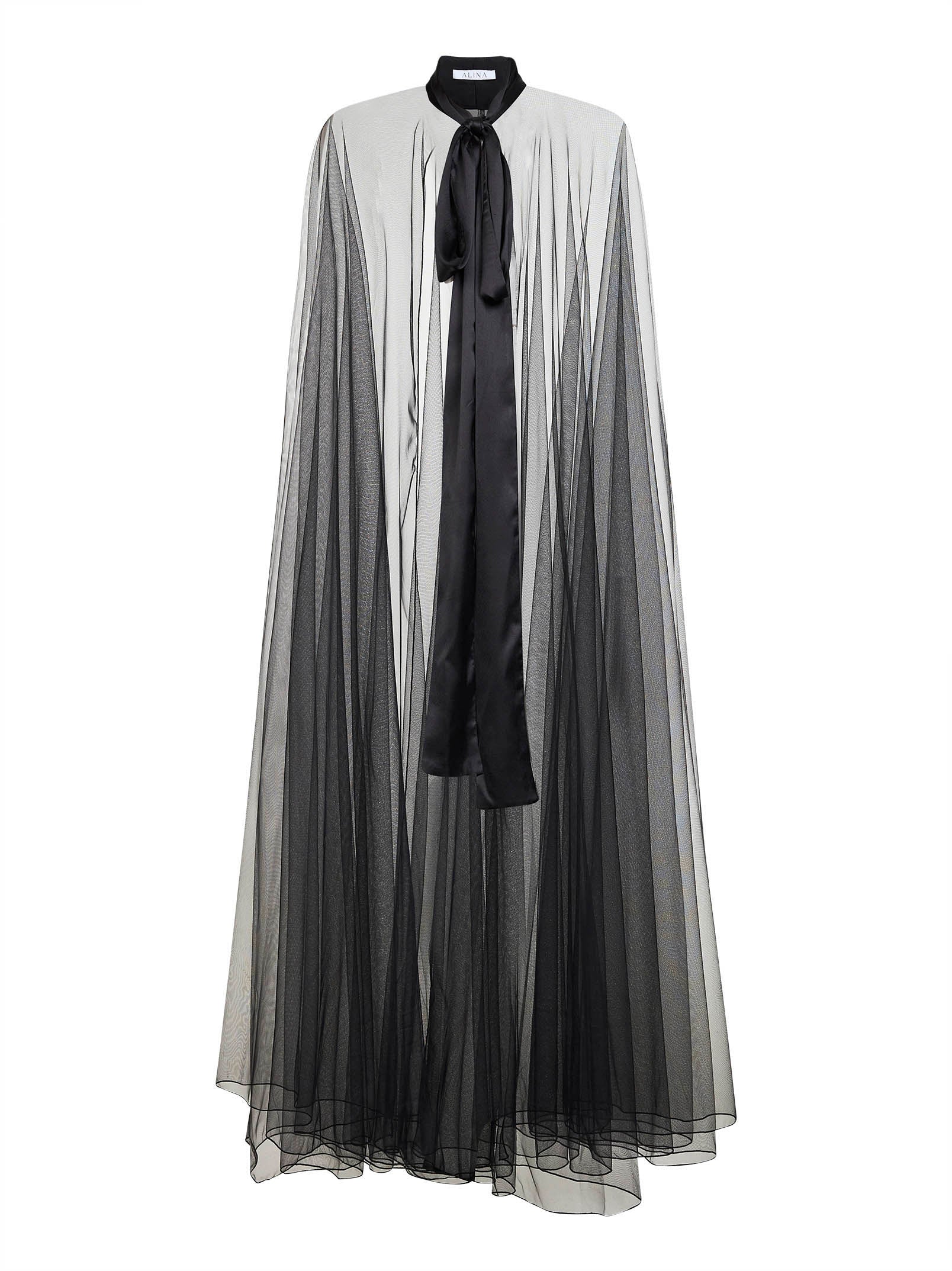 Tulle Cape — Black