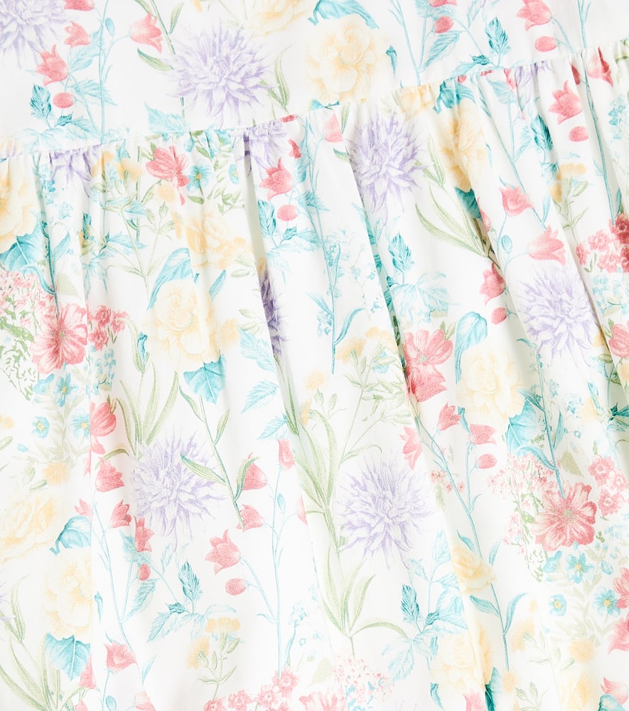 Baby Eloisa printed cotton playsuit