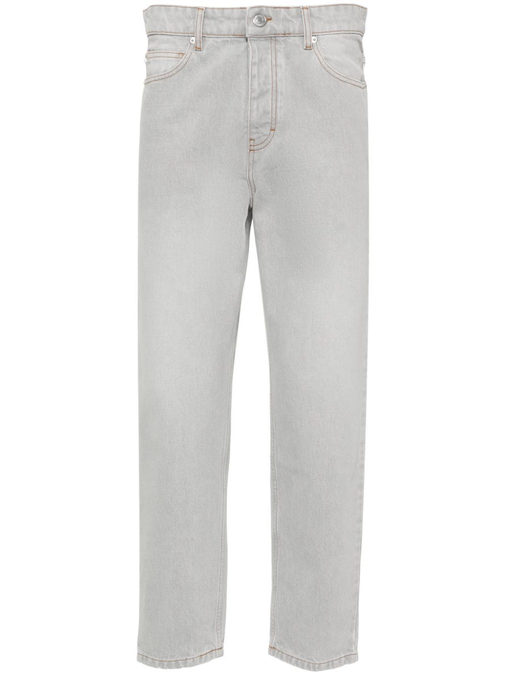 Cropped tapered jeans - 0555 JAVEL GREY