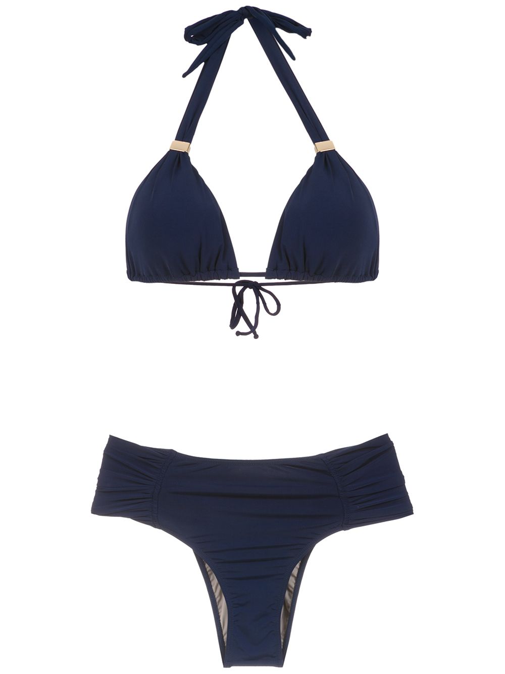 Embellished bikini set - Blue