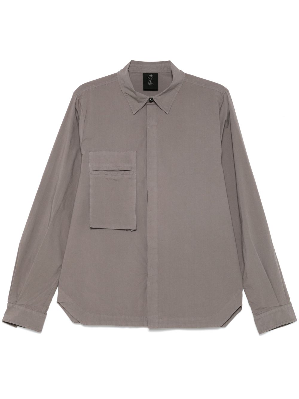 Poplin overshirt - Grey