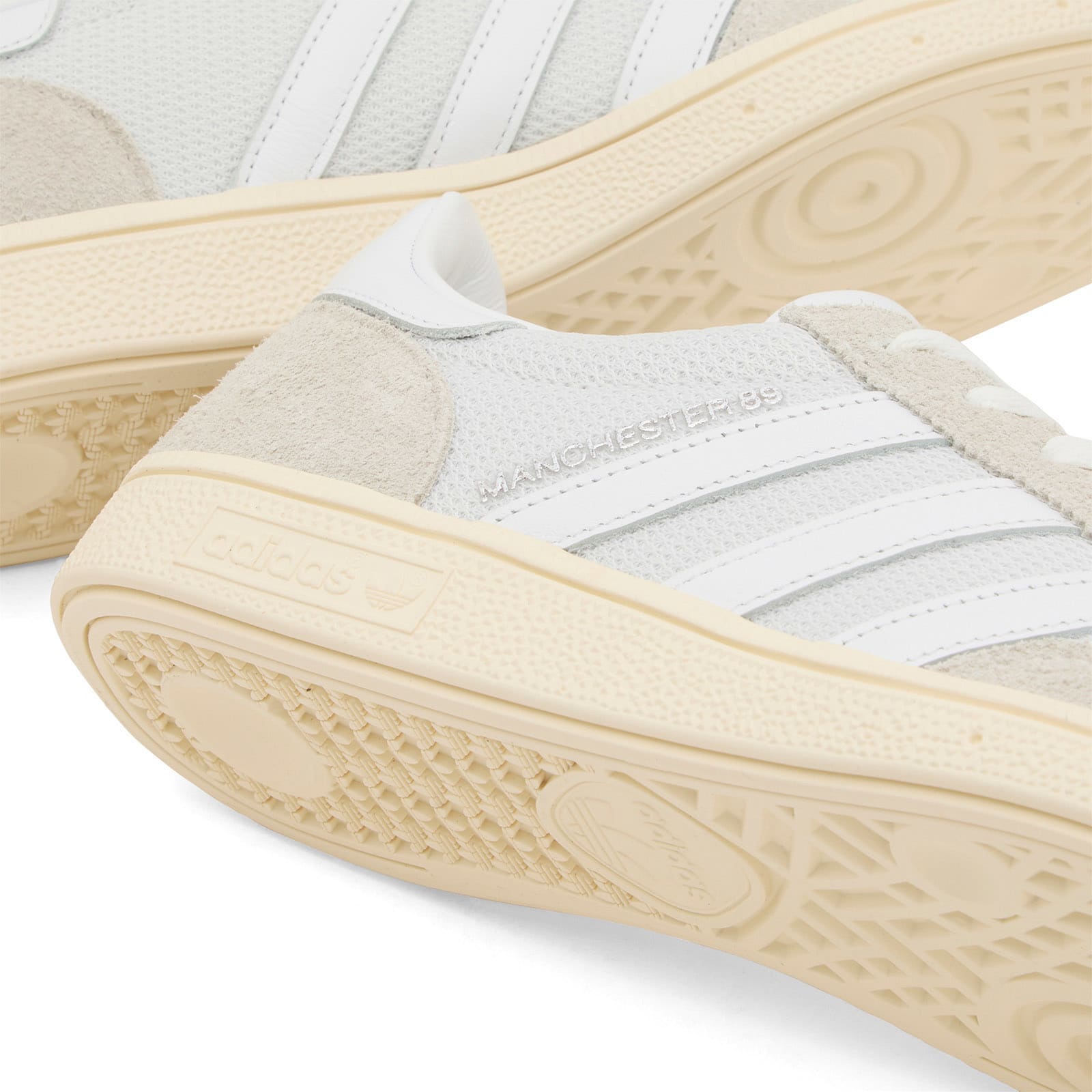 END. x MiG Manchester Sneaker in Ftwr White/Ftwr White/Cream White