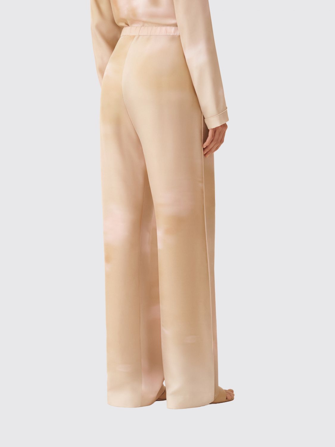 Pants Woman color Beige