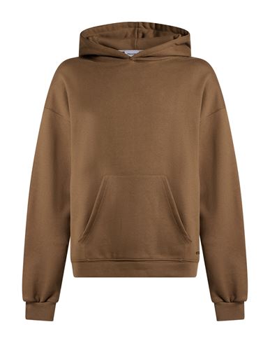 Man Sweatshirt Brown Size XL Cotton
