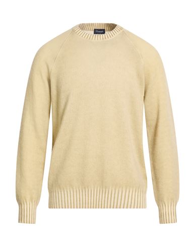 Man Sweater Sand Size 42 Cashmere