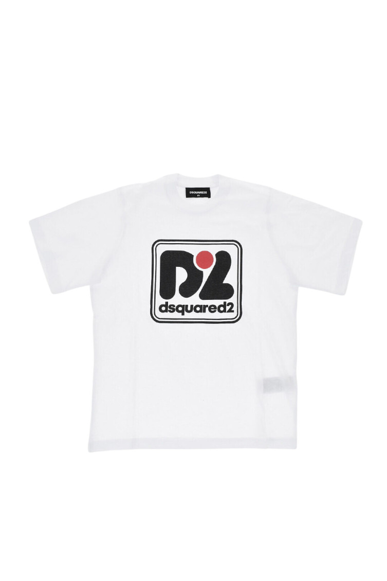 Boys White Regular T-Shirt