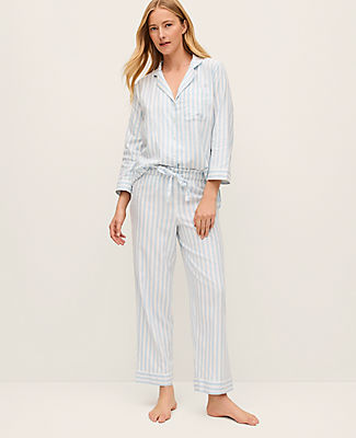 Ann Taylor Striped Pajama Set